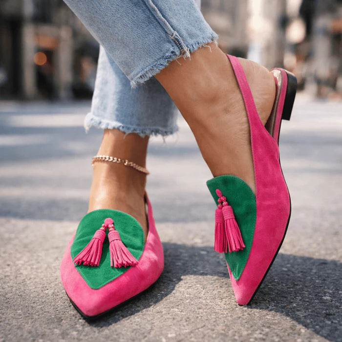 Elodie | Sandalias elegantes con borlas