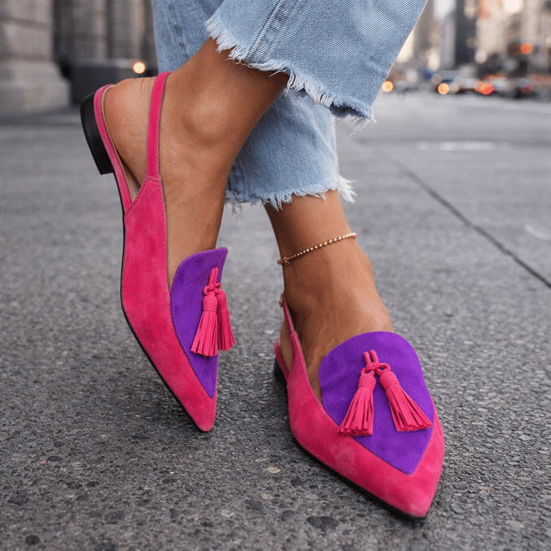 Elodie | Sandalias elegantes con borlas
