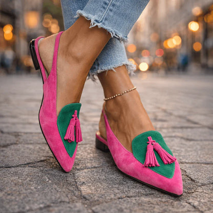 Elodie | Sandalias elegantes con borlas