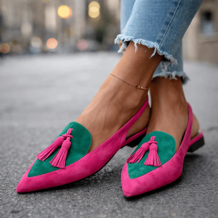 Elodie | Sandalias elegantes con borlas