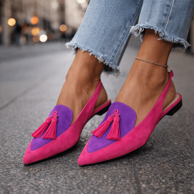 Elodie | Sandalias elegantes con borlas