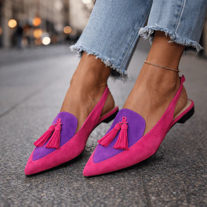 Elodie | Sandalias elegantes con borlas