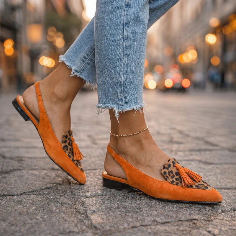 Elodie | Sandalias elegantes con borlas