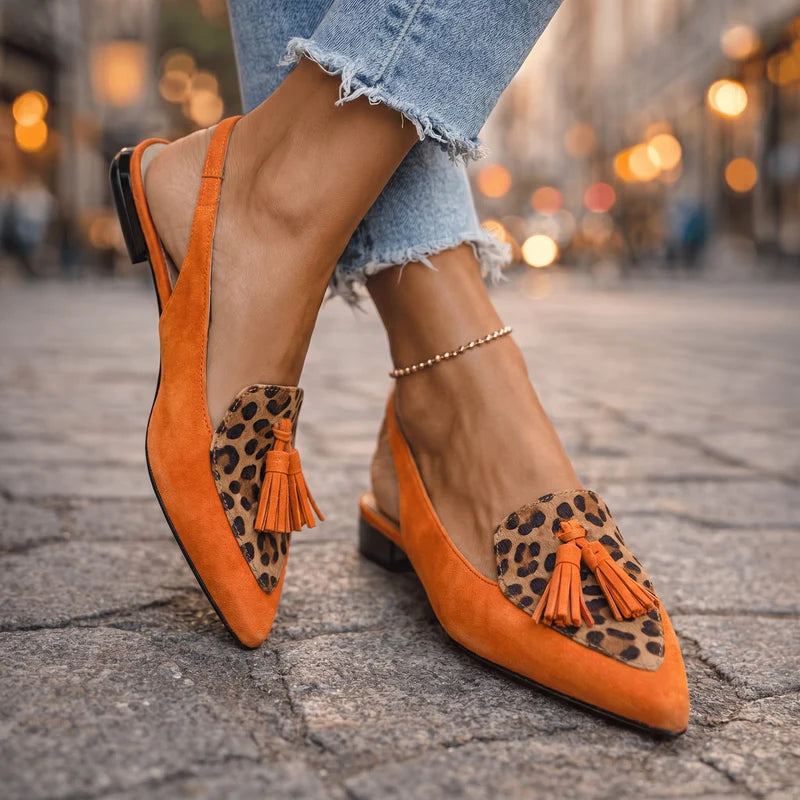 Elodie | Sandalias elegantes con borlas