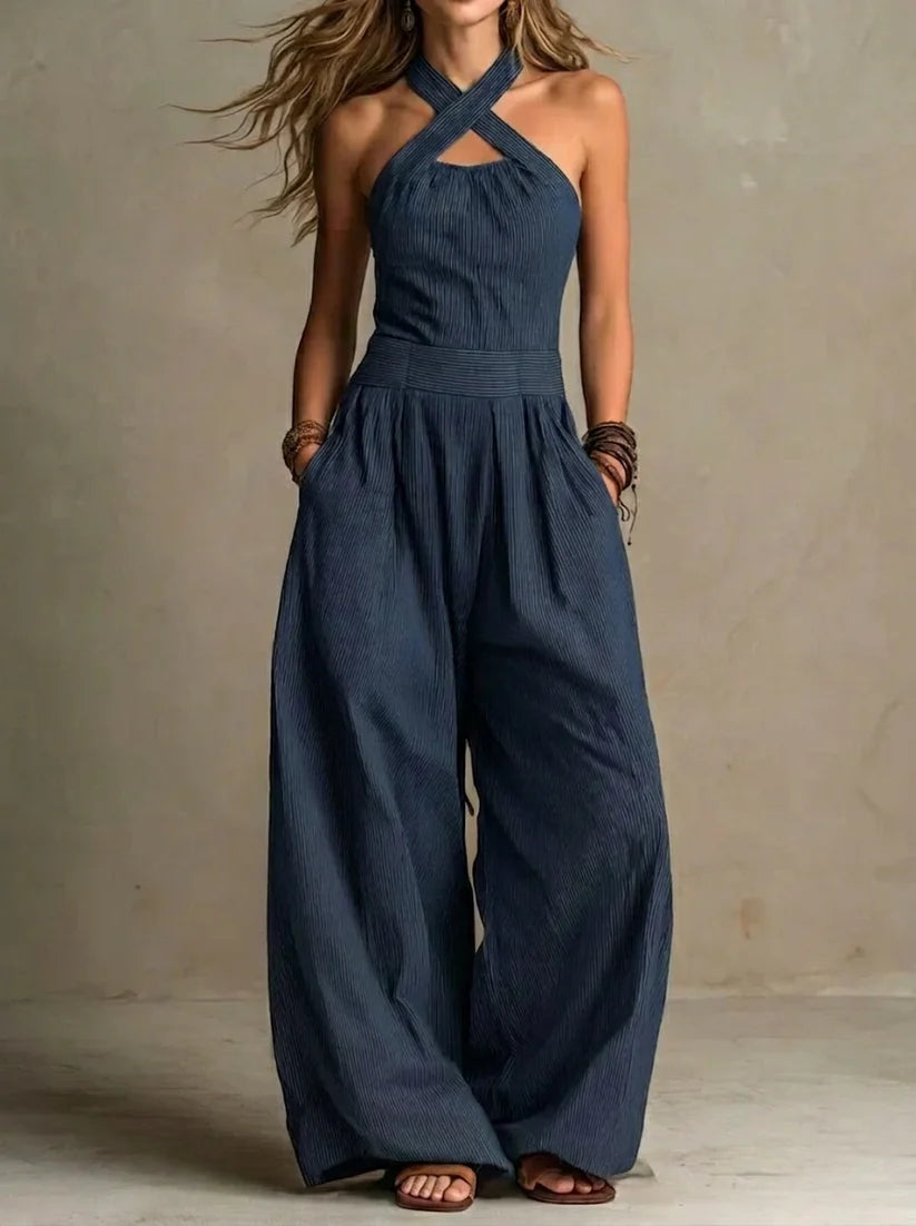 Fernanda | Jumpsuit cruzado elegante