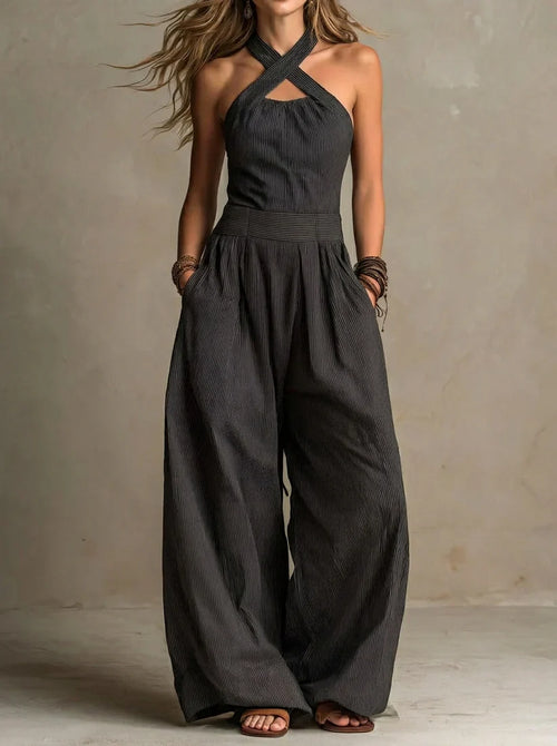 Fernanda | Jumpsuit cruzado elegante