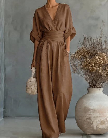 Natalia | Jumpsuit elegante de corte fluido