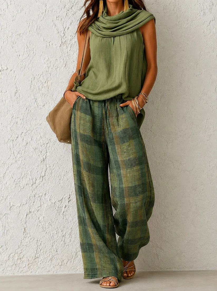 Ana | Conjunto natural elegancia artesanal
